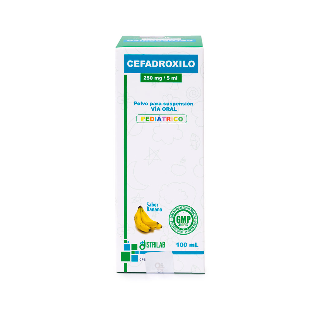CEFADROXILO 250MG/5ML SUSP 100ML (DISTRILAB)